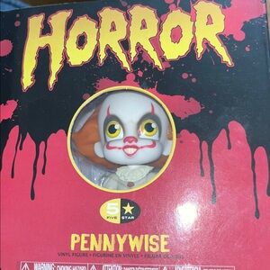 Funko 5 Star Horror Pennywise and Freddy Krueger Vinyl Figure.